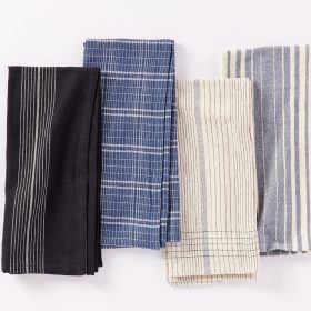 Organic Kitchen Towels. Set of 4